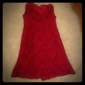 Old Navy Maternity Dress Red Medium